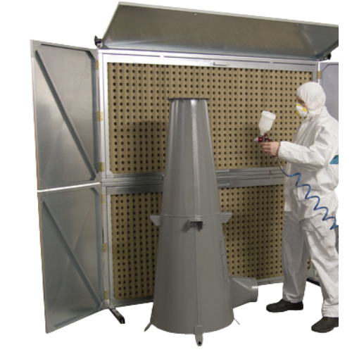 Lucom WA-2 Farbspritzwand