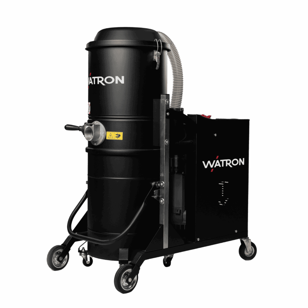 Industriesauger Xtreme-300 von Watron in der Seitenansicht